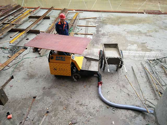 二次結構泵施工