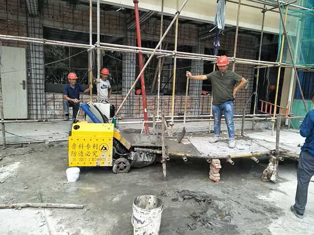 二次結(jié)構(gòu)泵施工