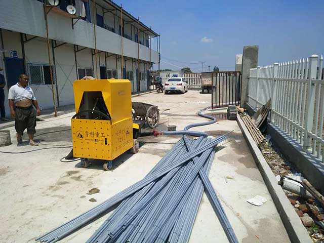 二次構(gòu)造柱細石輸送泵