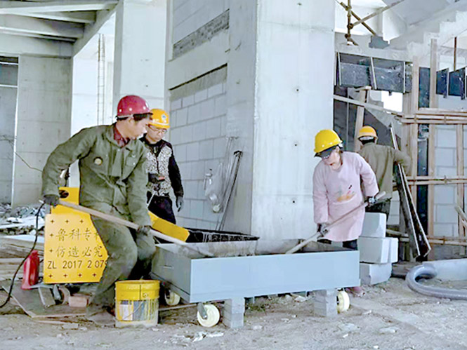 二次構(gòu)造柱小地泵合作中建四局鳳陽(yáng)縣老城區(qū)改造安置房項(xiàng)目